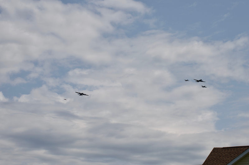 Illustration for article titled WWII Heritage Flight group